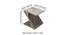 Berlin Sheesham Wood Tea Table in Rustic Grey Matte Finish (Matte Finish) by Urban Ladder - - 