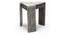 Avina Sheesham Wood Set of 2 End Tables / Tea Tables in Teak Finish (Rustic Grey Matte Finish Finish) by Urban Ladder - - 