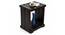 Arista Sheesham Wood Bedside Table in Teak Finish (Mahogany Finish) by Urban Ladder - - 