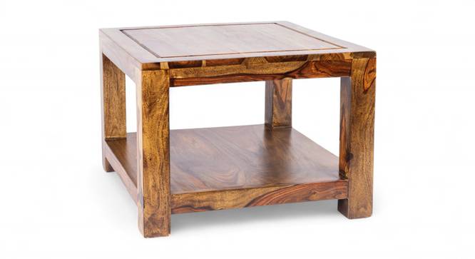 Kassel End Table - Teak Finish (Teak Finish, Teak Finish) by Urban Ladder - - 