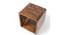 Berlin End Table - Teak Finish (Teak Finish, Teak Finish) by Urban Ladder - - 