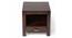 Russell Side Table - Walnut Finish (Walnut Finish, Walnut Finish) by Urban Ladder - - 