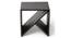 Noah Sheesham Wood Corner Table in Mahogany Finish (Mahogany Finish) by Urban Ladder - - 