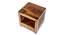 Russell Side Table - Teak Finish (Teak Finish, Teak Finish) by Urban Ladder - - 