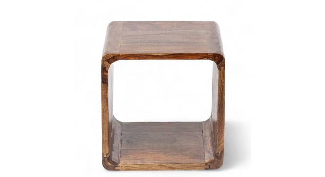 Berlin End Table - Teak Finish (Teak Finish, Teak Finish) by Urban Ladder - - 