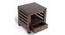 Russell Side Table - Walnut Finish (Walnut Finish, Walnut Finish) by Urban Ladder - - 