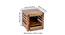 Russell Side Table - Teak Finish (Teak Finish, Teak Finish) by Urban Ladder - - 