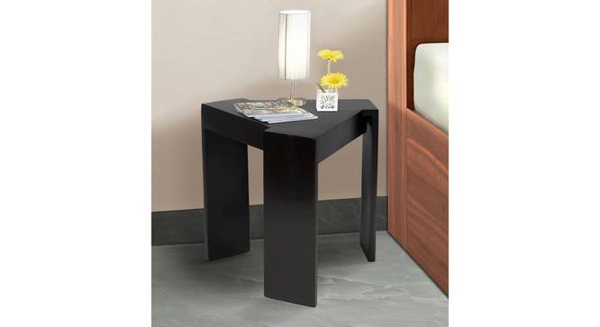 Avina End Table - Dark Walnut Finish (Dark Walnut Finish, Dark Walnut Finish) by Urban Ladder - - 