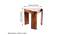 Avina End Table - Teak Finish (Teak Finish, Teak Finish) by Urban Ladder - - 