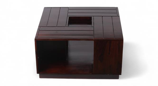 Wayne Sheesham Wood Coffee Table in Dark Walnut Finish (Dark Walnut Finish) by Urban Ladder - - 
