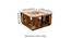 Wayne Sheesham Wood Coffee Table in Dark Walnut Finish (Natural Rosewood Finish) by Urban Ladder - - 