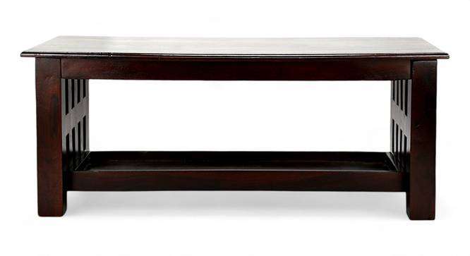 Blairs Solid Wood Coffee Table in Mahogany Finish (Dark Walnut Finish) by Urban Ladder - - 