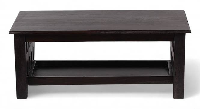 Blairs Solid Wood Coffee Table in Mahogany Finish (Mahogany Finish) by Urban Ladder - - 