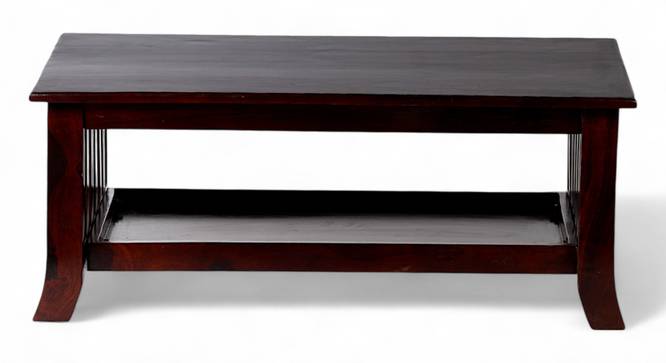 Blairs Sheesham Wood Coffee Table in Mahogany Finish (Dark Walnut Finish) by Urban Ladder - - 