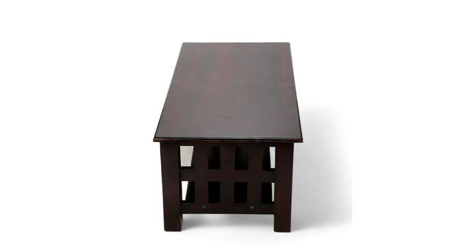 Blairs Solid Wood Coffee Table in Mahogany Finish (Dark Walnut Finish) by Urban Ladder - - 