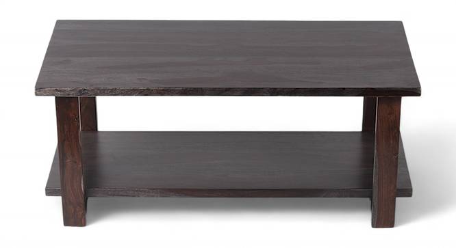 Aroda Sheesham Wood Coffee Table in Mahogany Finish (Mahogany Finish) by Urban Ladder - - 