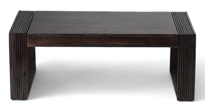 Hudson Solid Wood Coffee Table in Mahogany Finish (Mahogany Finish) by Urban Ladder - - 