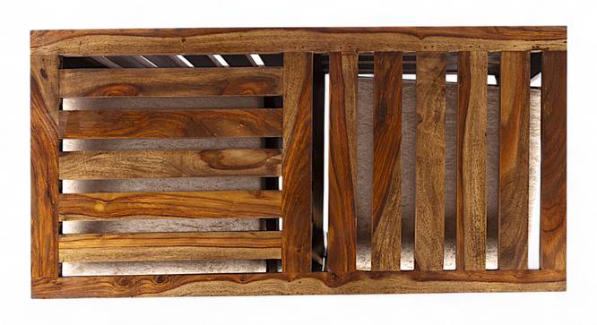 Irish Coffee Table Set - Velvet Cream (Teak Finish, Velvet Cream) by Urban Ladder - - 