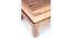 Ulysses Coffee Table Set - Velvet Cream (Teak Finish, Velvet Cream) by Urban Ladder - - 