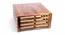 Billie Coffee Table - Teak Finish (Teak Finish, Teak Finish) by Urban Ladder - - 