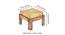 Adalia Coffee Table Set - Velvet Green (Teak Finish, Velvet Green) by Urban Ladder - - 