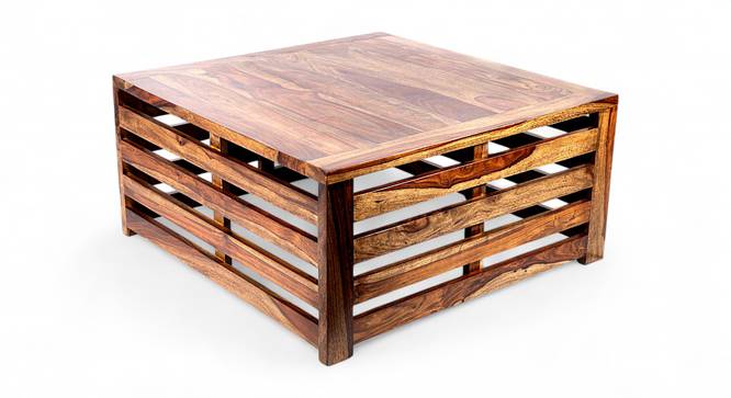 Bowman Coffee Table - Teak Finish (Teak Finish, Teak Finish) by Urban Ladder - - 