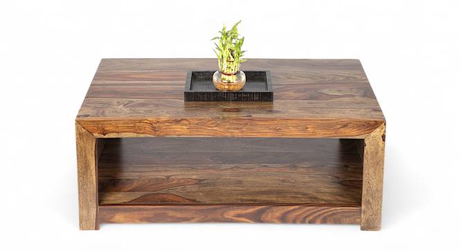Nathanael Coffee Table - Teak Finish (Teak Finish, Teak Finish) by Urban Ladder - - 