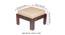 Ross Coffee Table Set - Jute Beige (Walnut Finish, Jute Beige) by Urban Ladder - - 