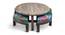 Nashville Coffee Table Set - Floral Print Green Kantha (Floral Print Green Kantha, Antique Grey Finish) by Urban Ladder - - 