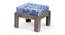 Blane Coffee Table Set - Indigo Patchwork Kantha (Indigo Patchwork Kantha, Antique Grey Finish) by Urban Ladder - - 