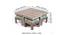 Blane Coffee Table Set - Floral Print Green Kantha (Floral Print Green Kantha, Antique Grey Finish) by Urban Ladder - - 