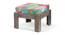 Blane Coffee Table Set - Floral Print Green Kantha (Floral Print Green Kantha, Antique Grey Finish) by Urban Ladder - - 