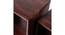 Oakara Nested Table Set of 3 (Walnut Brown) by Urban Ladder - - 