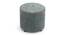 Lisbon Solid Wood Ottoman Pouffee in Textured Cyan Blue Jackard fabric (Blue) by Urban Ladder - - 