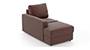 Apollo Sofa Set (Burgundy, Leatherette Sofa Material, Regular Sofa Size, Soft Cushion Type, Sectional Sofa Type, Left Aligned Chaise Sofa Component, Regular Back Type, Regular Back Height) by Urban Ladder - - 97169