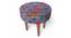 Nayla Stool (Bird Print Grey Kantha) by Urban Ladder - - 