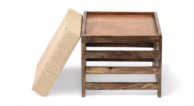 Houston Stool (Jute Beige) by Urban Ladder - - 