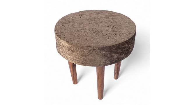 Nayla Stool (Green Sparkle Velvet) by Urban Ladder - - 