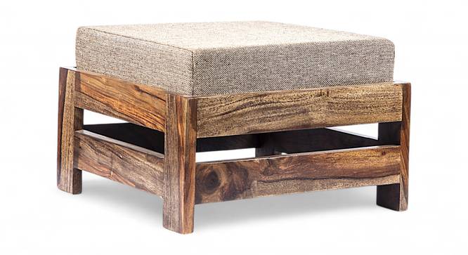 Amber Foot Stool (Jute Beige) by Urban Ladder - - 