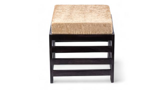 Houston Stool (Ivory Sparkle Velvet) by Urban Ladder - - 