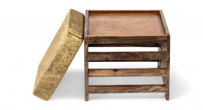Houston Stool (Velvet Green) by Urban Ladder - - 