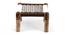 Riaza Stool (Brown & White) by Urban Ladder - - 