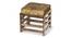 Houston Stool (Velvet Green) by Urban Ladder - - 