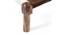 Riaza Stool (Brown & White) by Urban Ladder - - 