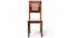 Oliver Sheesham Wood Set of 2 Dining Chairs in Teak Finish (Teak Finish, Set of 1 Set) by Urban Ladder - - 