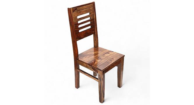 Oliver Sheesham Wood Set of 2 Dining Chairs in Teak Finish (Teak Finish, Set Of 2 Set) by Urban Ladder - - 