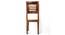 Oliver Sheesham Wood Set of 2 Dining Chairs in Teak Finish (Teak Finish, Set of 1 Set) by Urban Ladder - - 
