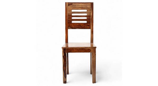 Oliver Sheesham Wood Set of 2 Dining Chairs in Teak Finish (Teak Finish, Set Of 2 Set) by Urban Ladder - - 