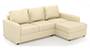 Apollo Sofa Set (Cream, Leatherette Sofa Material, Regular Sofa Size, Soft Cushion Type, Sectional Sofa Type, Sectional Master Sofa Component, Regular Back Type, Regular Back Height) by Urban Ladder - - 97203