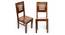 Oliver Sheesham Wood Set of 2 Dining Chairs in Teak Finish (Teak Finish, Set Of 2 Set) by Urban Ladder - - 